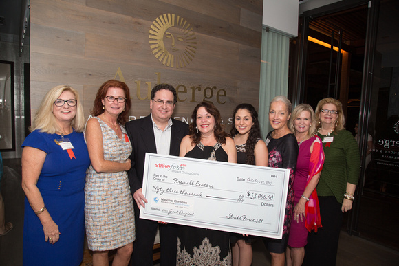 Women of StrikeForce 421 Provide Generous Gift to Firewall Centers