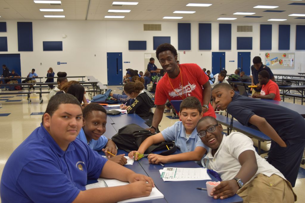 Generous Grant from United Way of Broward County Helps Firewall Centers Provide 75 At-Risk Youth at Pompano Beach Middle School with an Opportunity to Not Only Survive, But Thrive