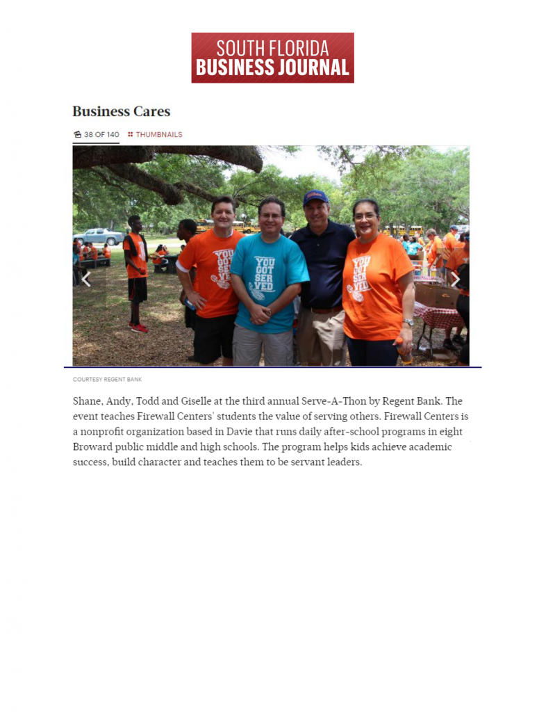 South Florida Business Journal – Business Cares